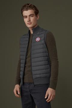 Chamarras Canada Goose Hombre Outlet - HyBridge Chalecos Grises IA1298706